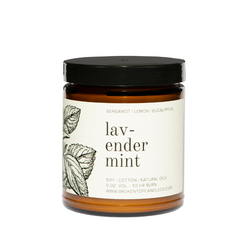 Lavender Mint Large Candle